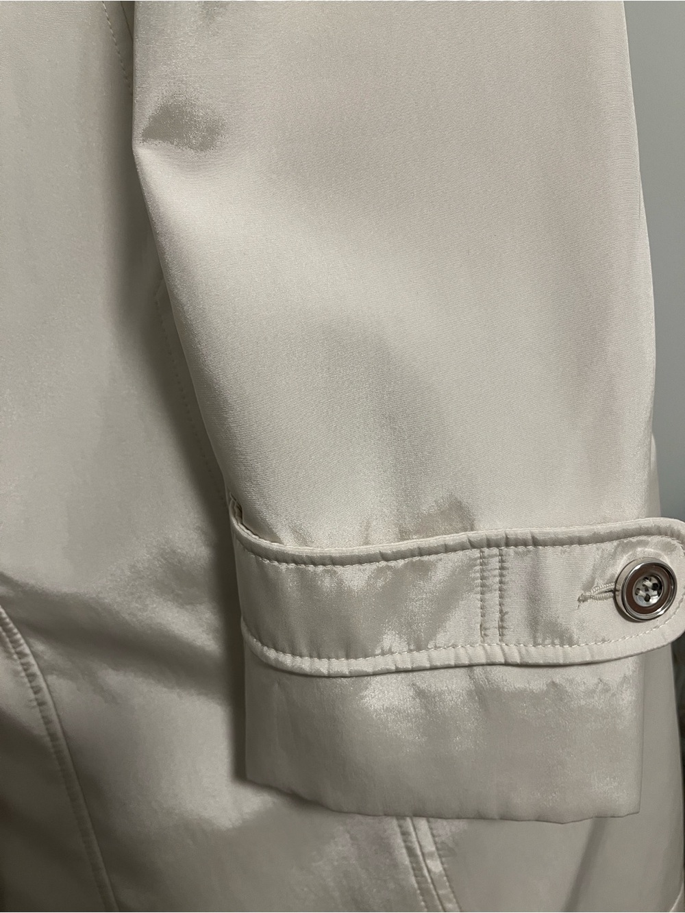 Novelti Sz 12 Women’s Cream Trench Coat Jacket. Like new - Picture 4 of 7